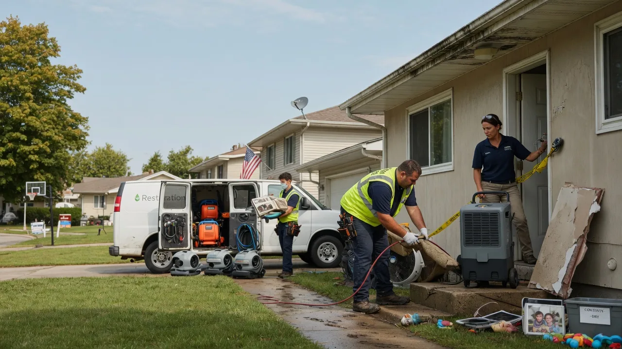 Water Damage Restoration in New Brighton, PA near me